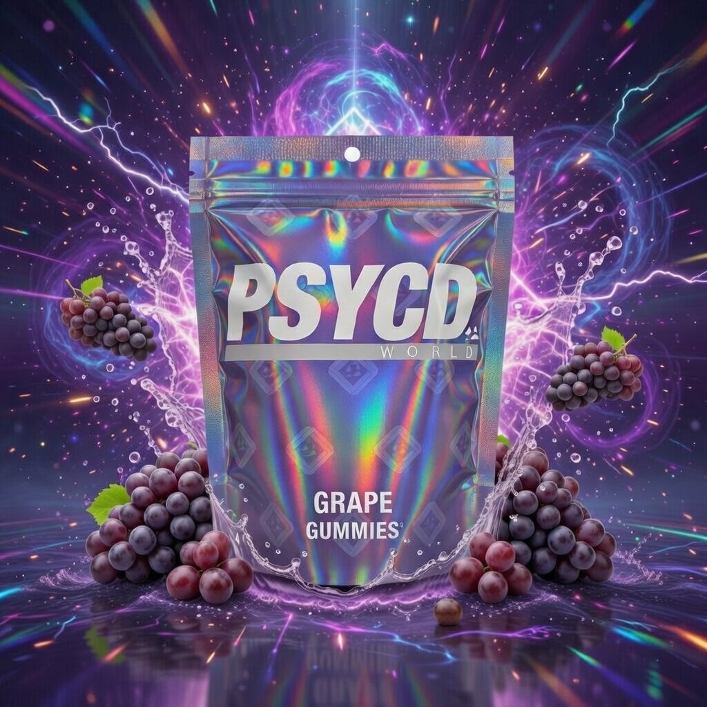 PSYCD GRAPE GUMMIES (10 pcs)
