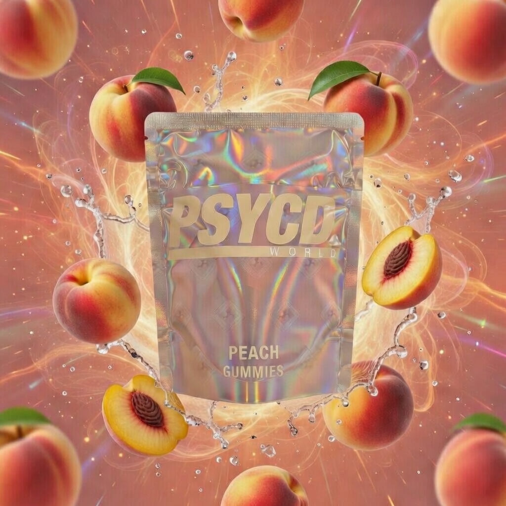 PSYCD PEACH GUMMIES (10 PCS)